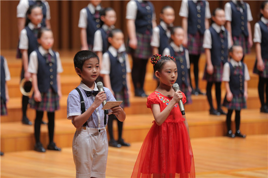 北京市9个乡村学校少年宫的学生 首登国家大剧院舞台