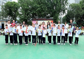 石景山区师范学校附属小学成功举办第二届脚斗娃班级赛