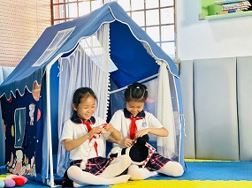 北京市昌平区回龙观第二小学打造学生欢乐乐园