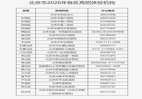 高招体检时间确定