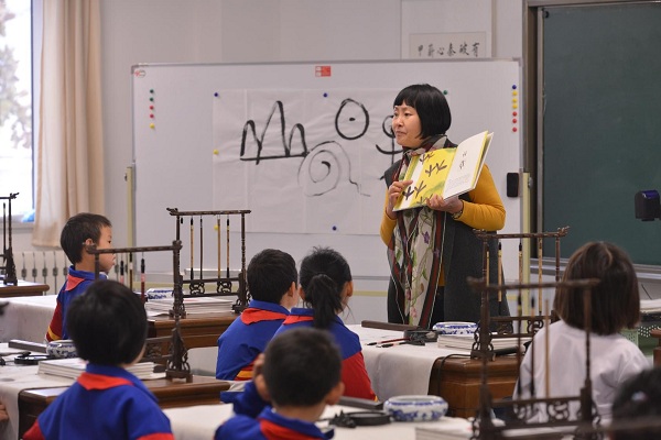 北京五中分校大厂分校首开阅读课程 邀请教育界专家走入课堂